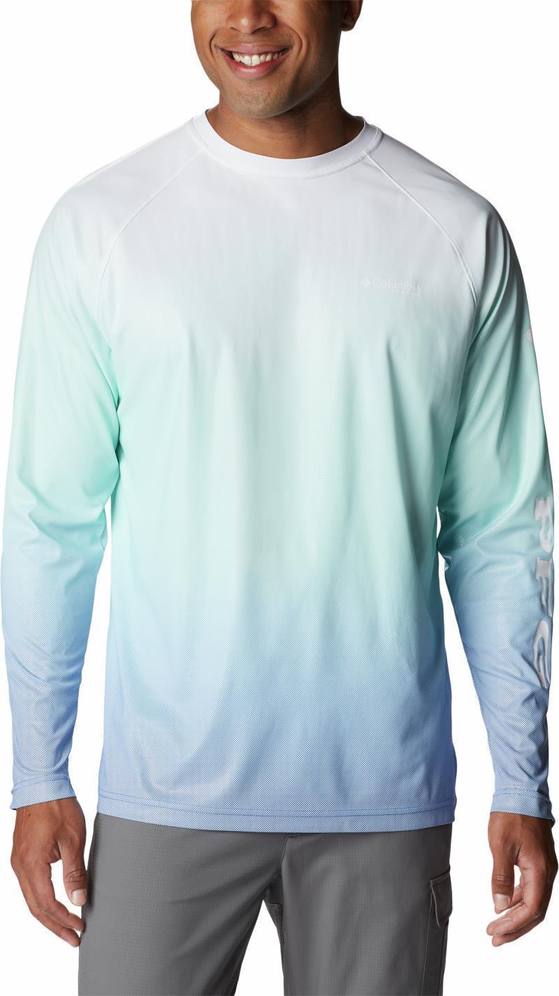 Terminal Deflector Printed LS - Mens - Gulf Stream Gradient 1