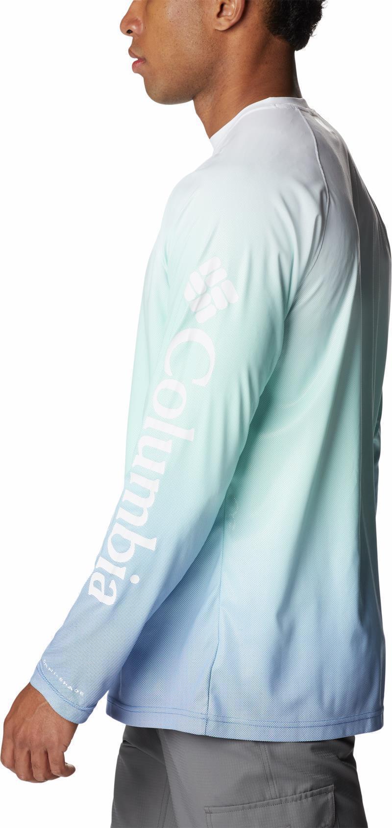 Terminal Deflector Printed LS - Mens - Gulf Stream Gradient 5