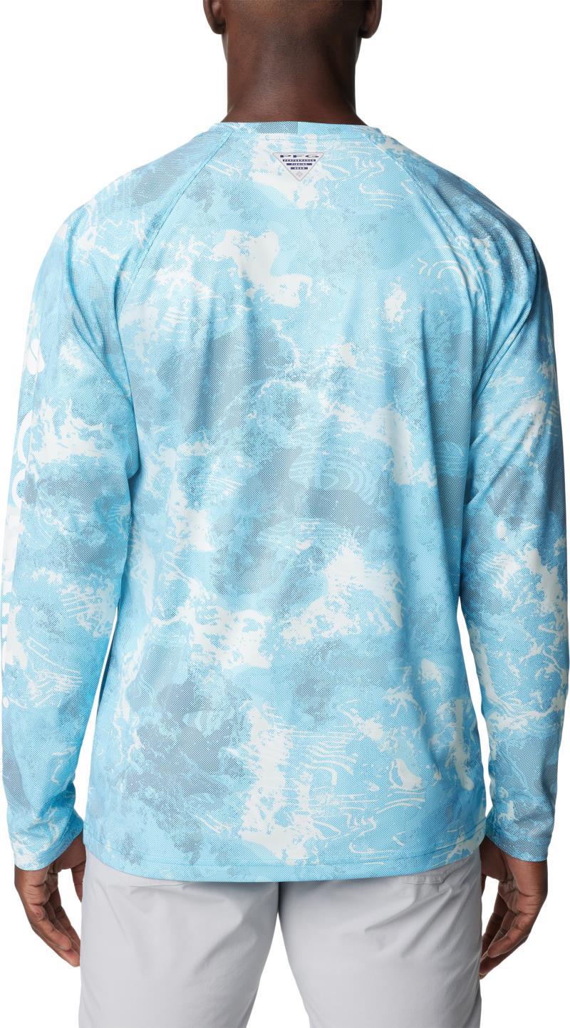 Terminal Deflector Printed LS - Mens - Ocean Blue Deepwaters Camo 3