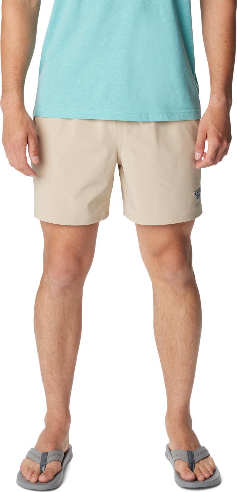 Terminal Roamer Stretch Shorts, 6" Inseam - Mens - ancient fossil 1