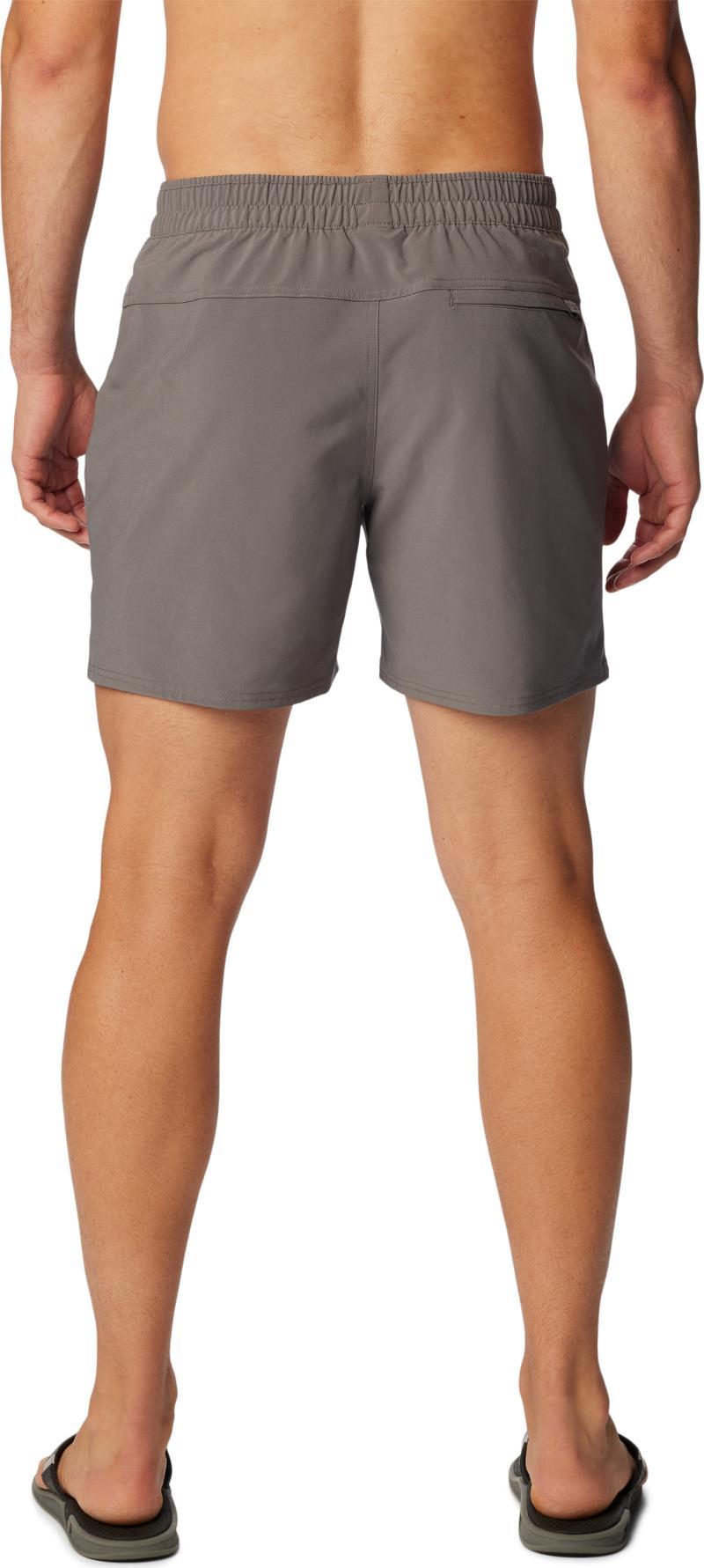 Terminal Roamer Stretch Shorts, 6" Inseam - Mens - city grey 1