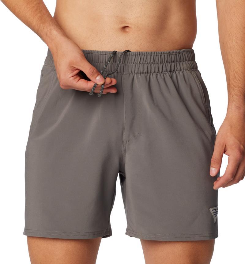 Terminal Roamer Stretch Shorts, 6" Inseam - Mens - city grey 1