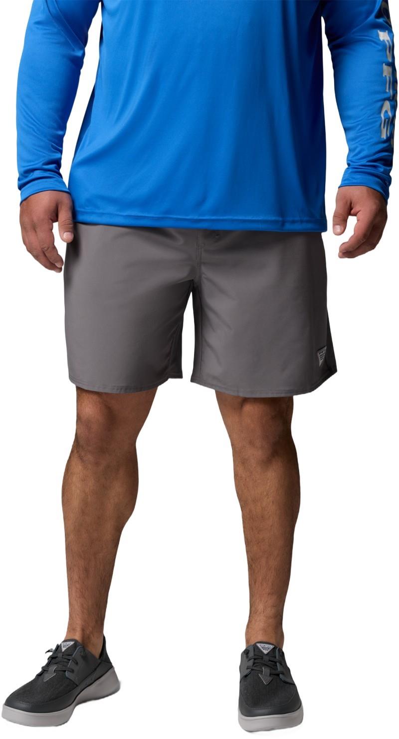 Terminal Roamer Stretch Shorts, 8" Inseam, Extended - Mens - city grey 1