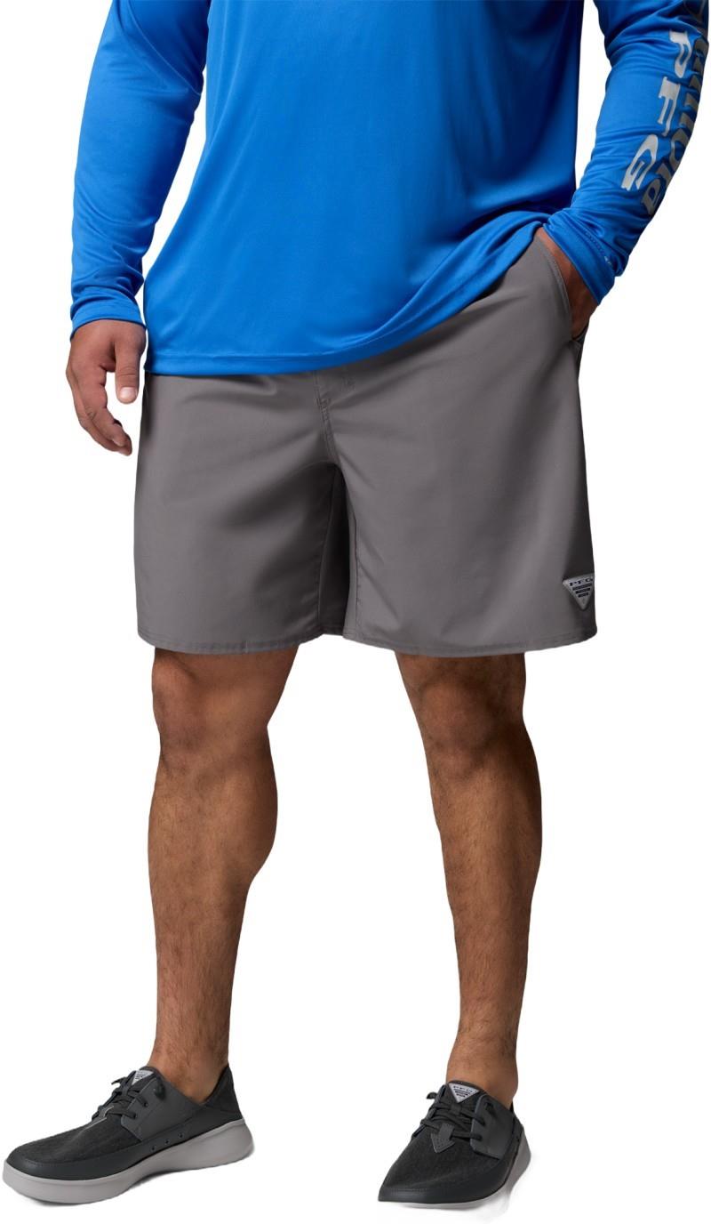 Terminal Roamer Stretch Shorts, 8" Inseam, Extended - Mens - city grey 1