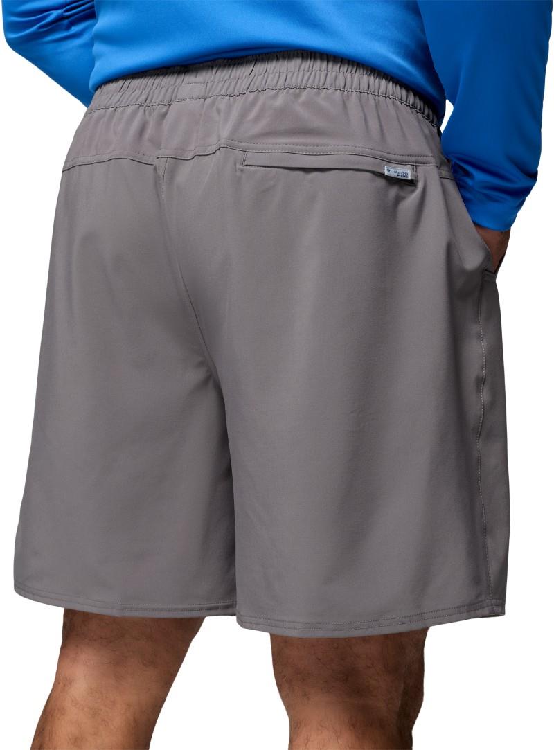 Terminal Roamer Stretch Shorts, 8" Inseam, Extended - Mens - city grey 1