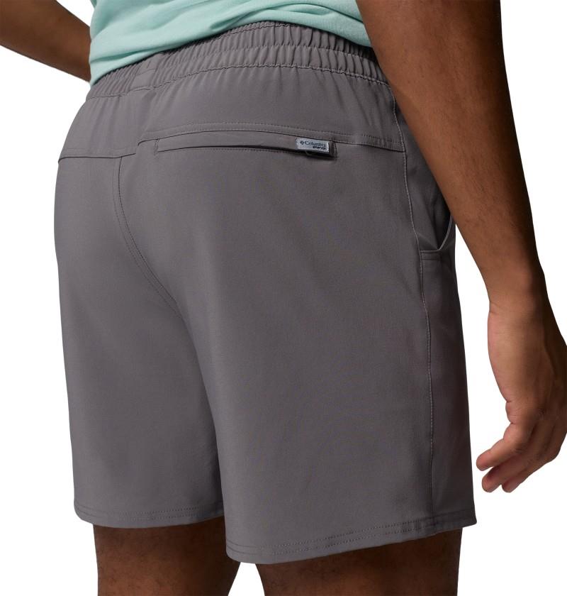 Terminal Roamer Stretch Shorts, 8" Inseam - Mens - city grey 1