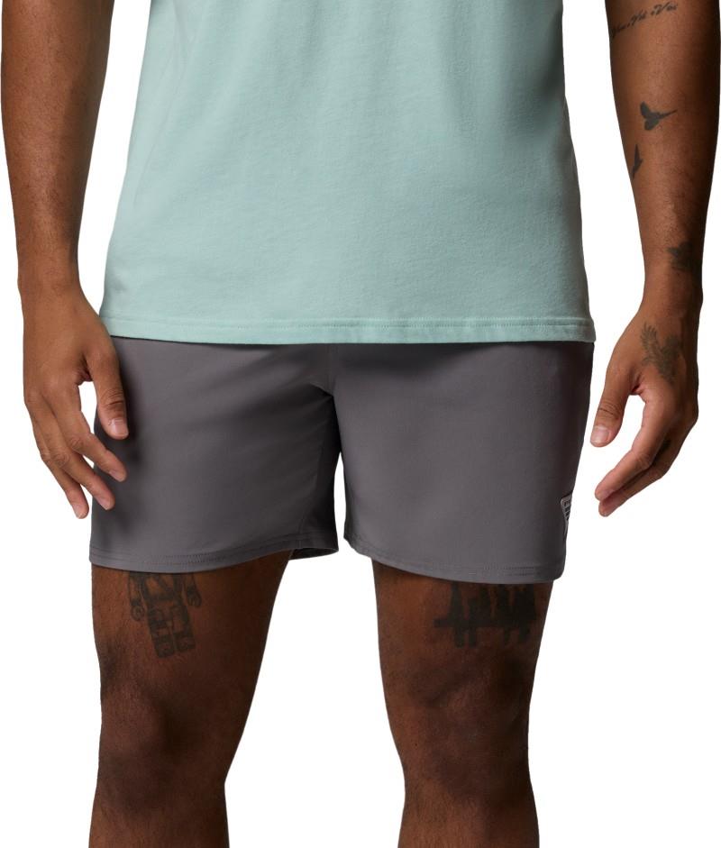 Terminal Roamer Stretch Shorts, 8" Inseam - Mens - city grey 1