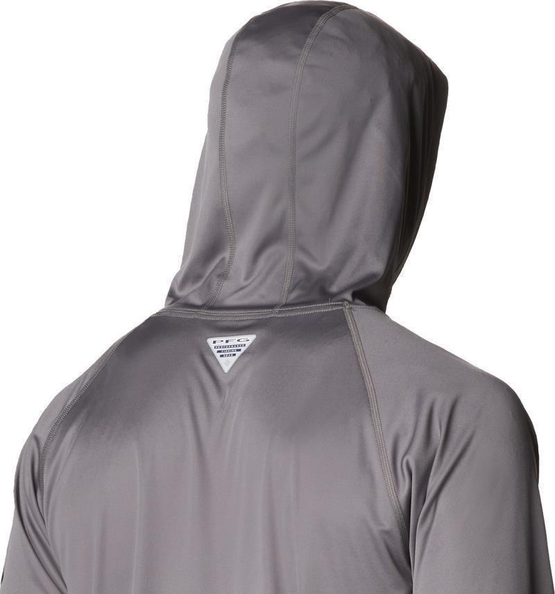 Terminal Tackle Hoodie, Tall - Mens - city grey / black logo 1