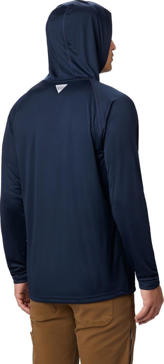 Terminal Tackle Hoodie, Tall - Mens - collegiate navy / sunset red logo 1