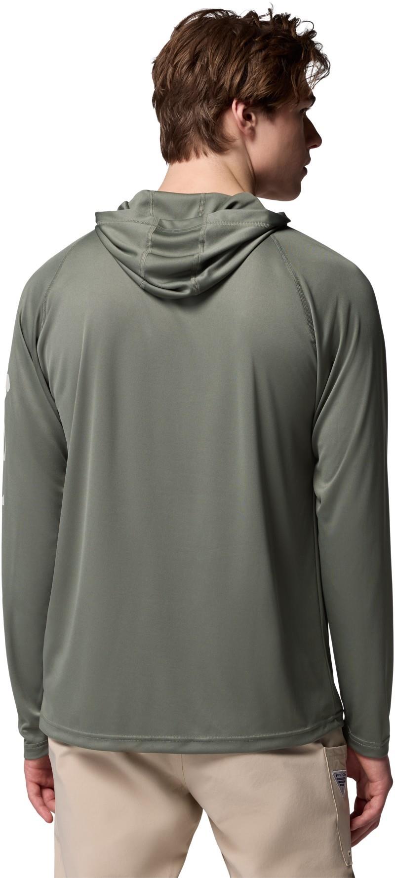 Terminal Tackle Hoodie, Tall - Mens - cypress / dark stone logo 1