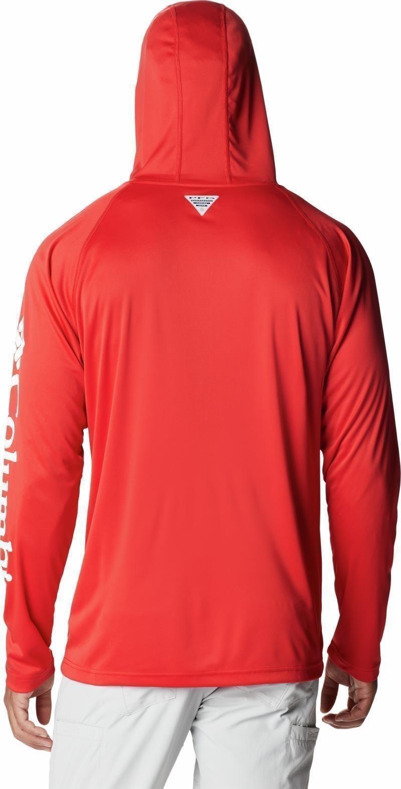 Terminal Tackle Hoodie, Tall - Mens - red spark / white logo 1