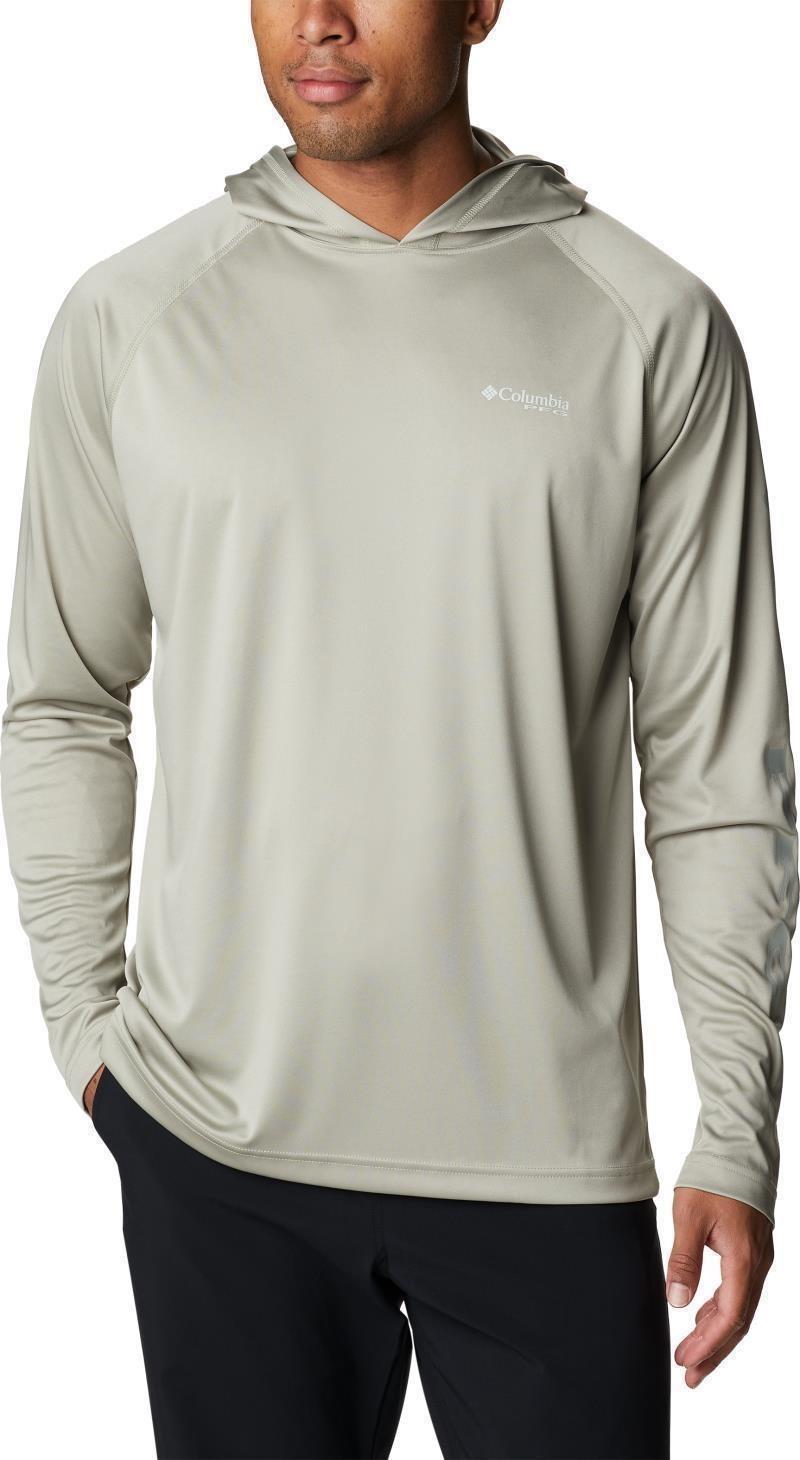 Terminal Tackle Hoodie, Tall - Mens - safari / cool green logo 1