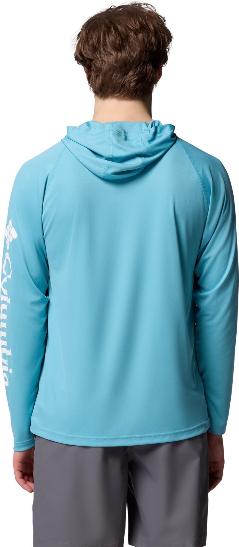 Terminal Tackle Hoodie, Tall - Mens - vintage blue / white logo 1