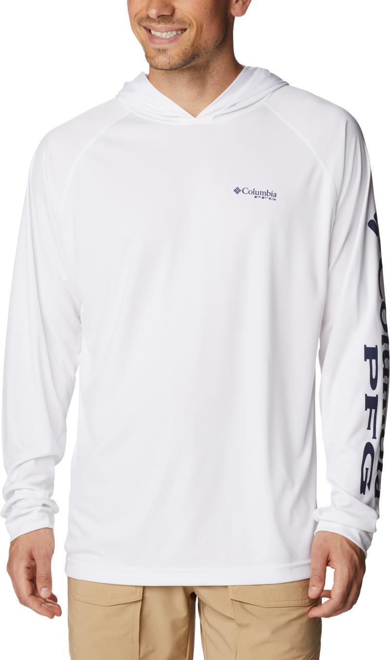 Terminal Tackle Hoodie, Tall - Mens - white / nightshade logo 1