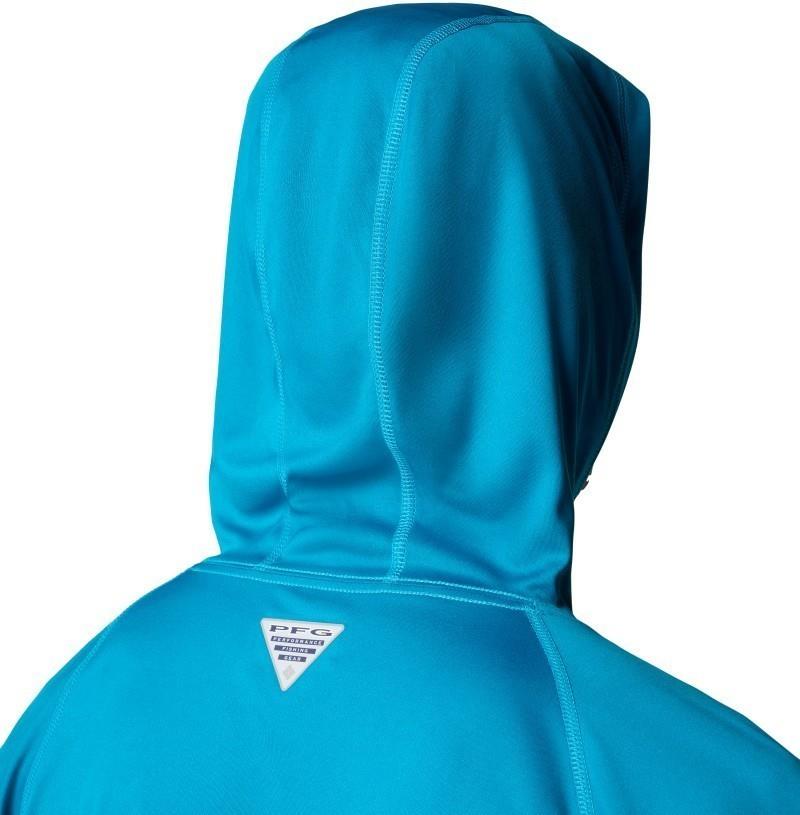 Terminal Tackle Hoodie - Mens - blue echo / white logo 1