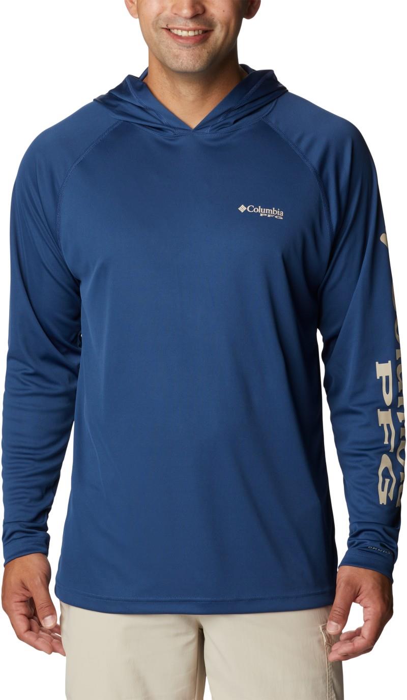 Terminal Tackle Hoodie - Mens - carbon / ancient fossil logo 1