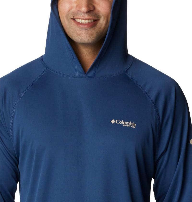 Terminal Tackle Hoodie - Mens - carbon / ancient fossil logo 1