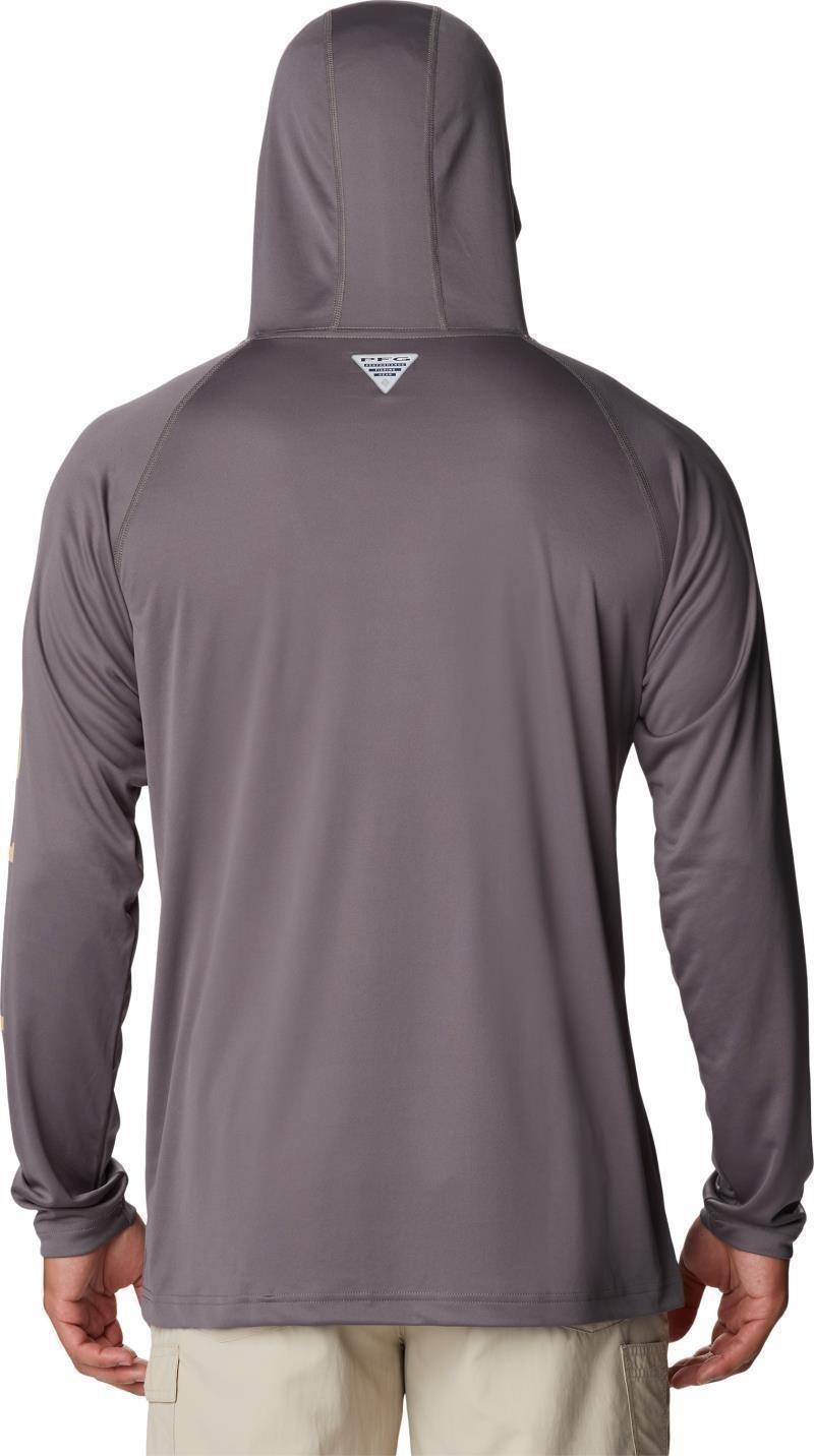 Terminal Tackle Hoodie - Mens - city grey / cocoa butter logo 1
