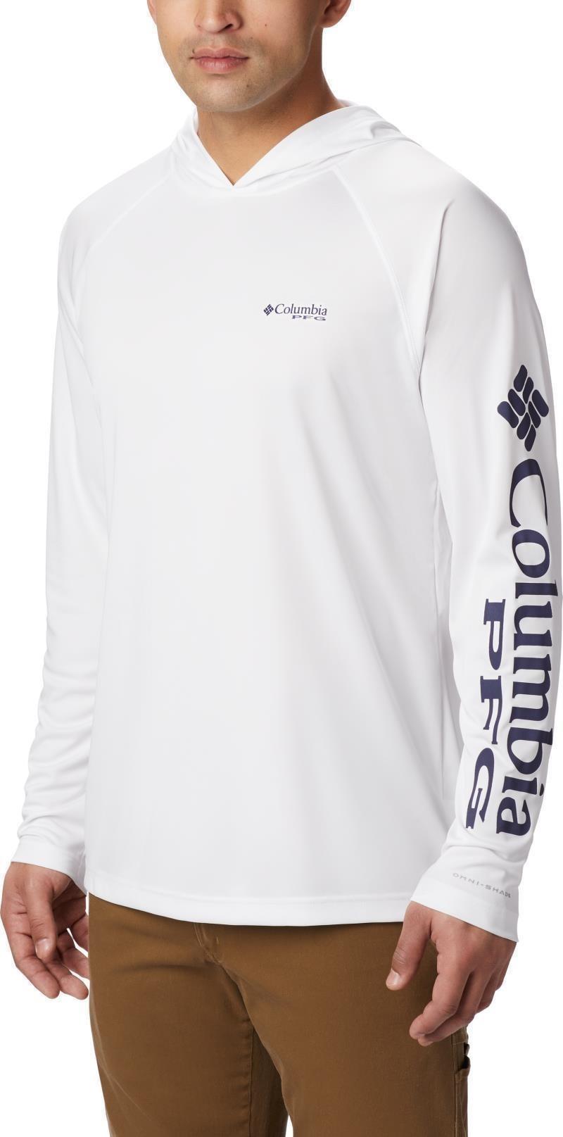 Terminal Tackle Hoodie - Mens - white / nightshade logo 1