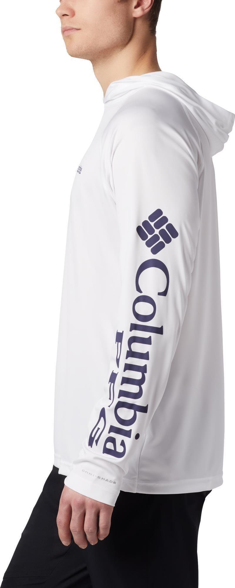 Terminal Tackle Hoodie - Mens - white / nightshade logo 1