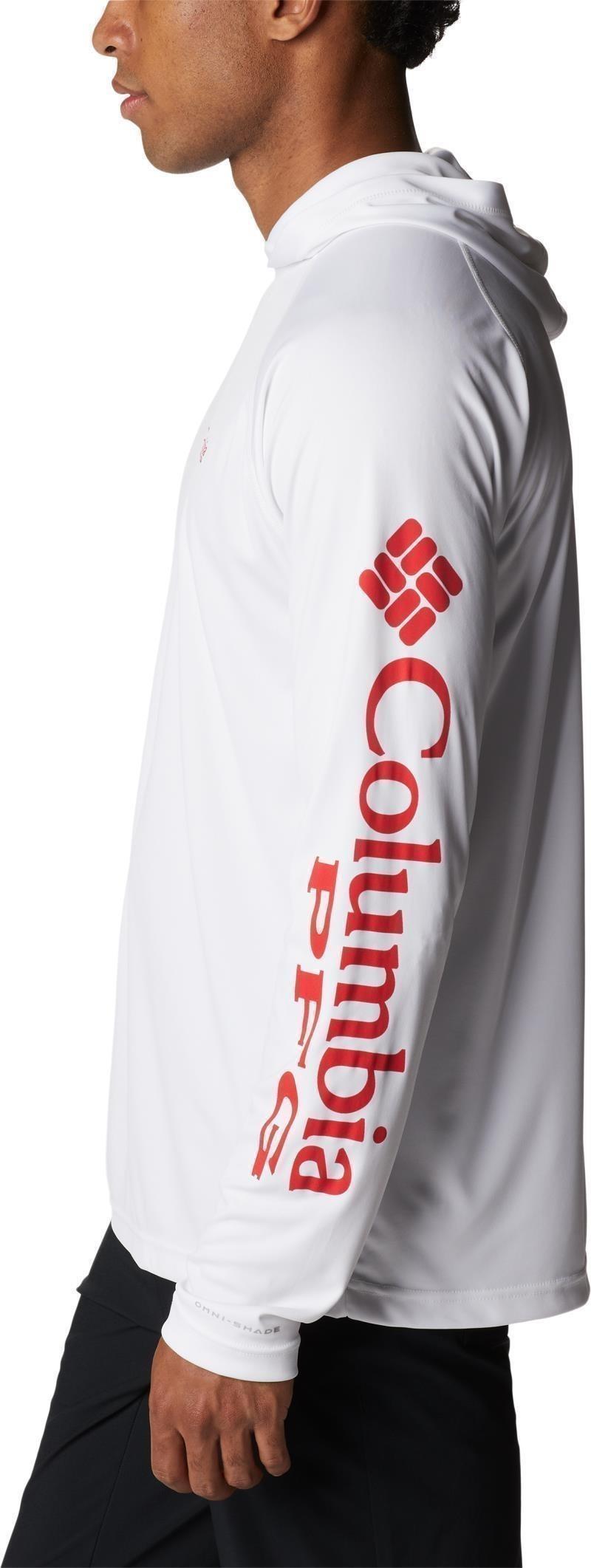 Terminal Tackle Hoodie - Mens - white / red spark logo 1