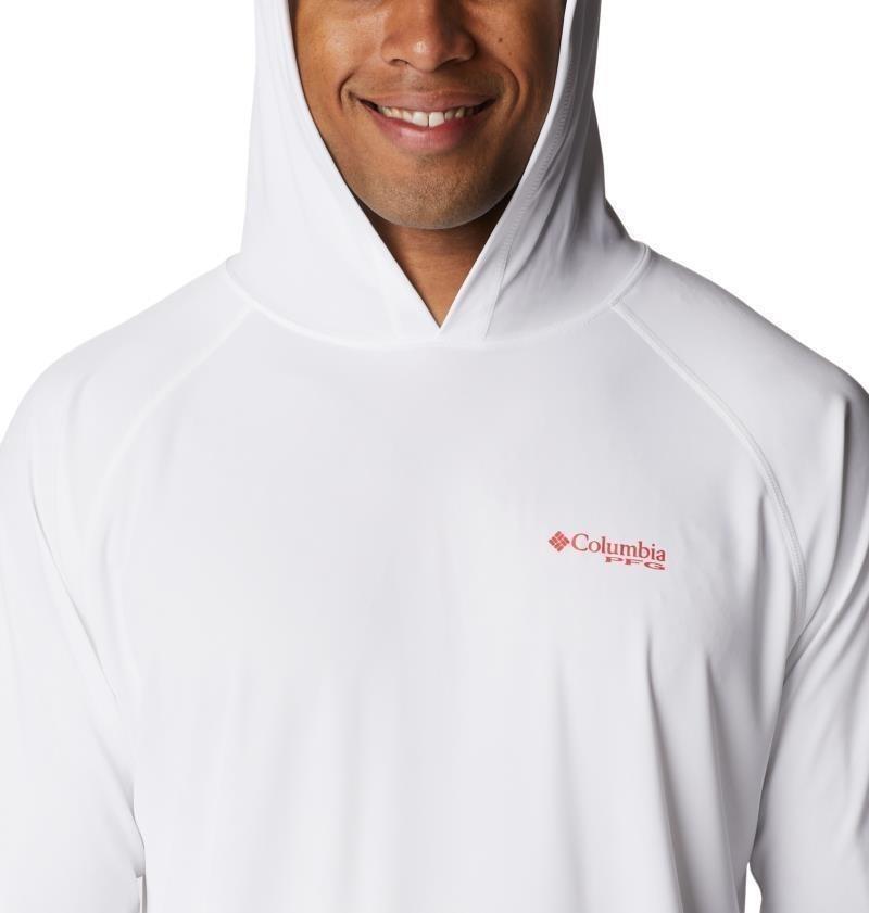 Terminal Tackle Hoodie - Mens - white / red spark logo 1
