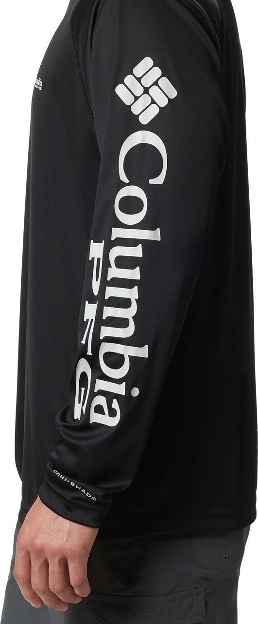 Terminal Tackle LS Shirt, Tall - Mens - black / cool grey logo 1