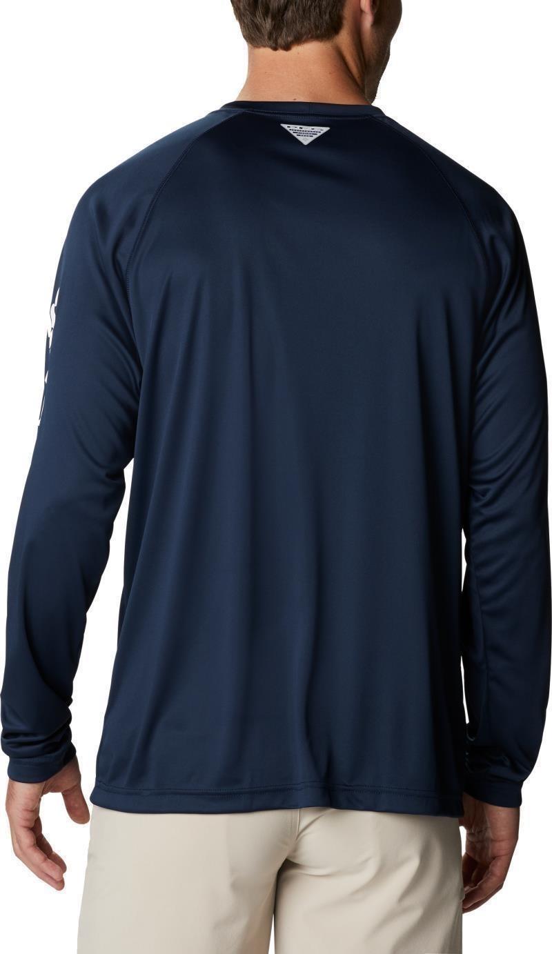 Terminal Tackle LS Shirt, Tall - Mens - collegiate navy / white logo 1