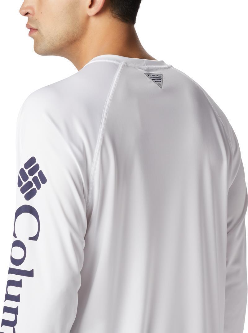 Terminal Tackle LS Shirt - Mens - White / Nightshade Logo 4