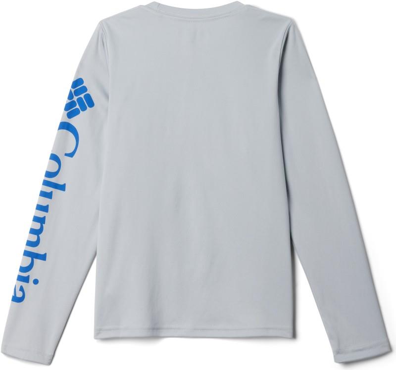 Terminal Tackle LS Tee - Youth Boys - cool grey / vivid blue 1