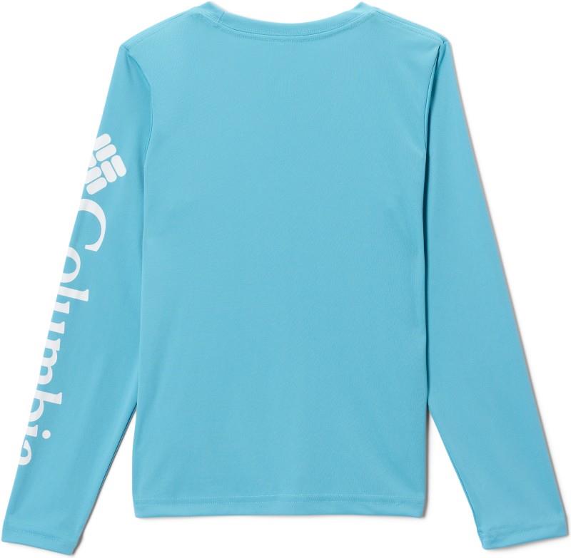 Terminal Tackle LS Tee - Youth Boys - vintage blue / white logo 1