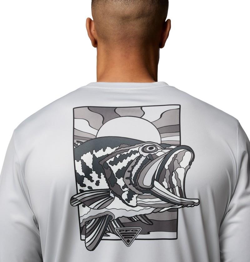 Terminal Tackle PFG Fish Shine II LS - Mens - cool grey 1