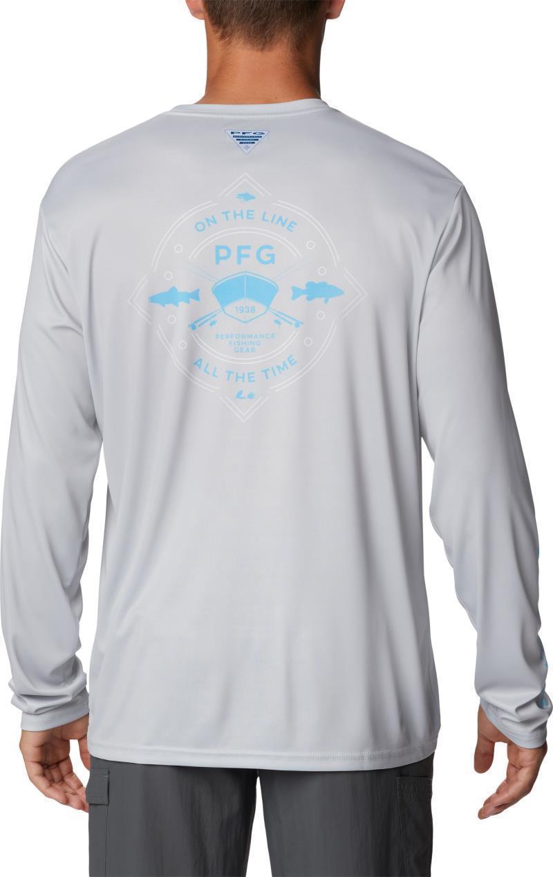 Terminal Tackle PFG On The Line LS - Mens - Cool Grey / Riptide Freshwater 3