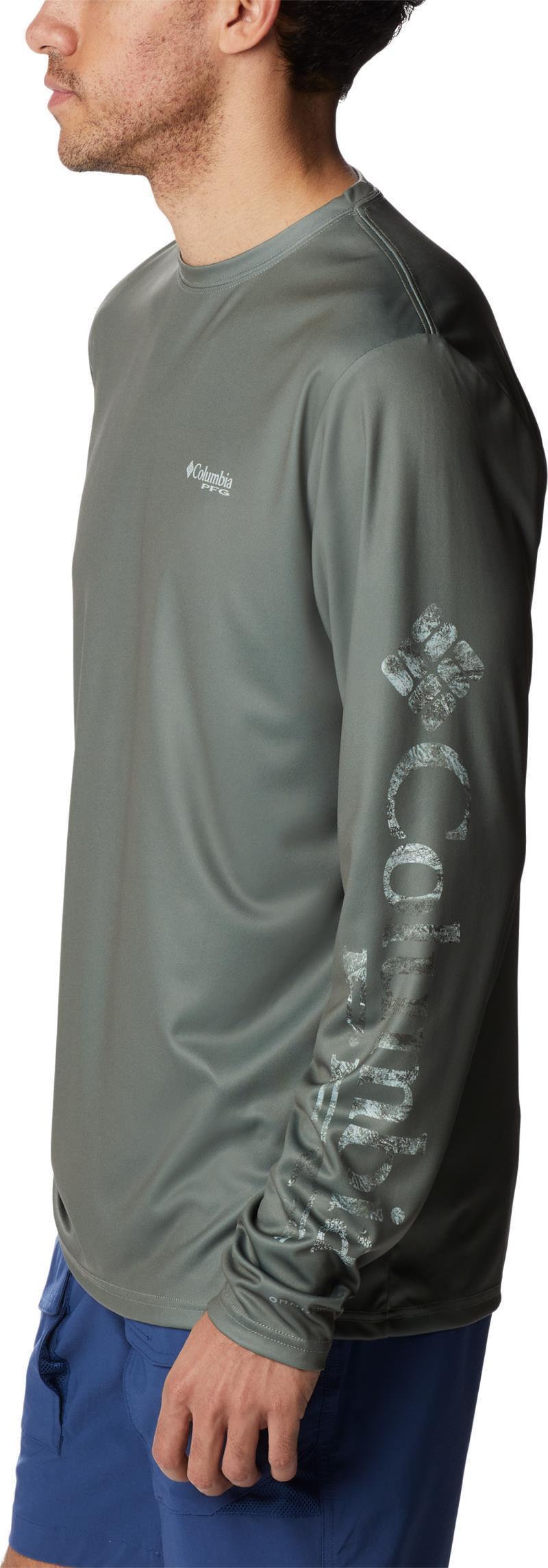 Terminal Tackle PFG Sleeve LS Shirt - Mens - Cypress / Cool Green Realtree Horizon 3