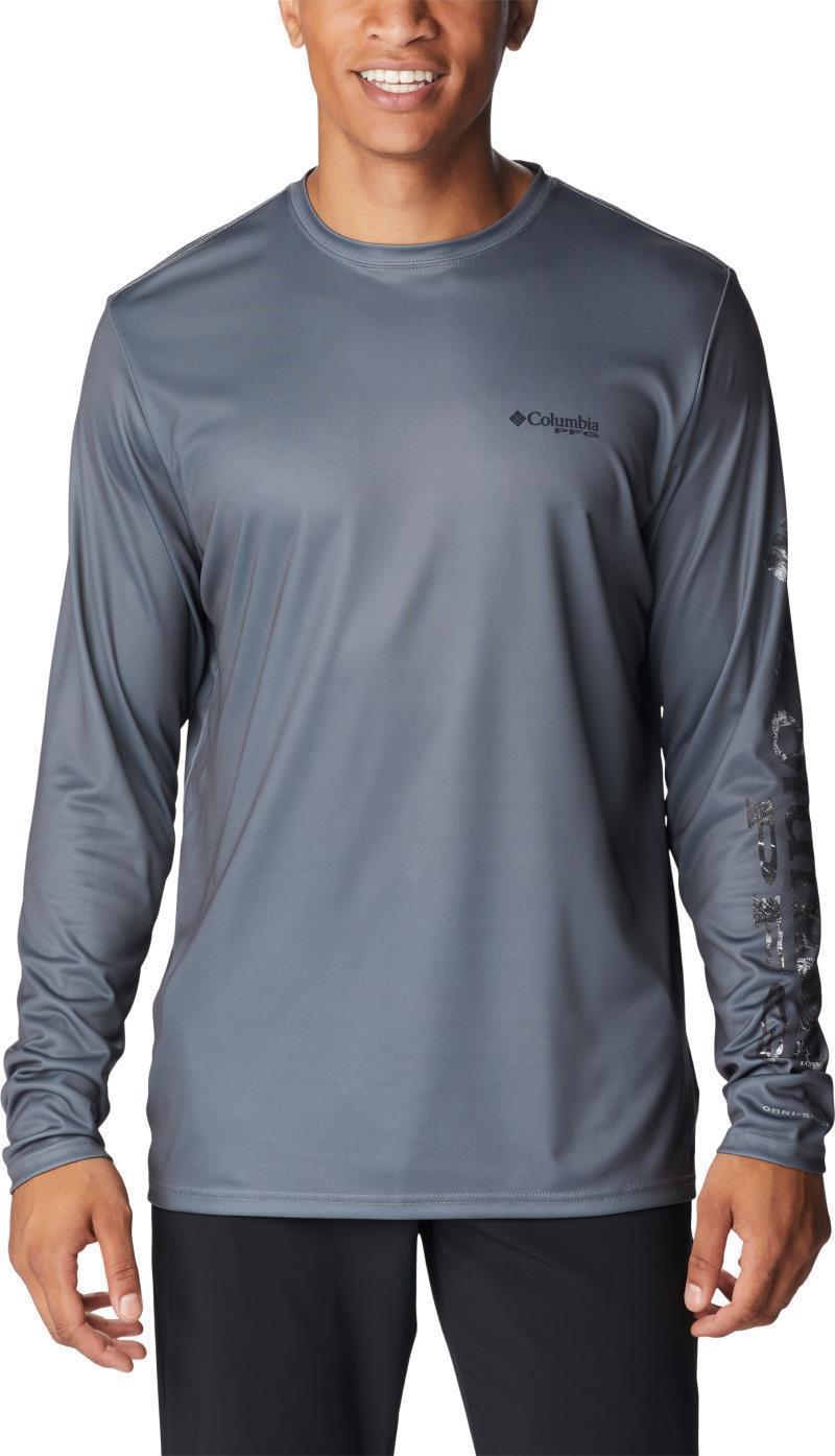 Terminal Tackle PFG Sleeve LS Shirt - Mens - city grey / black rt horizon 1