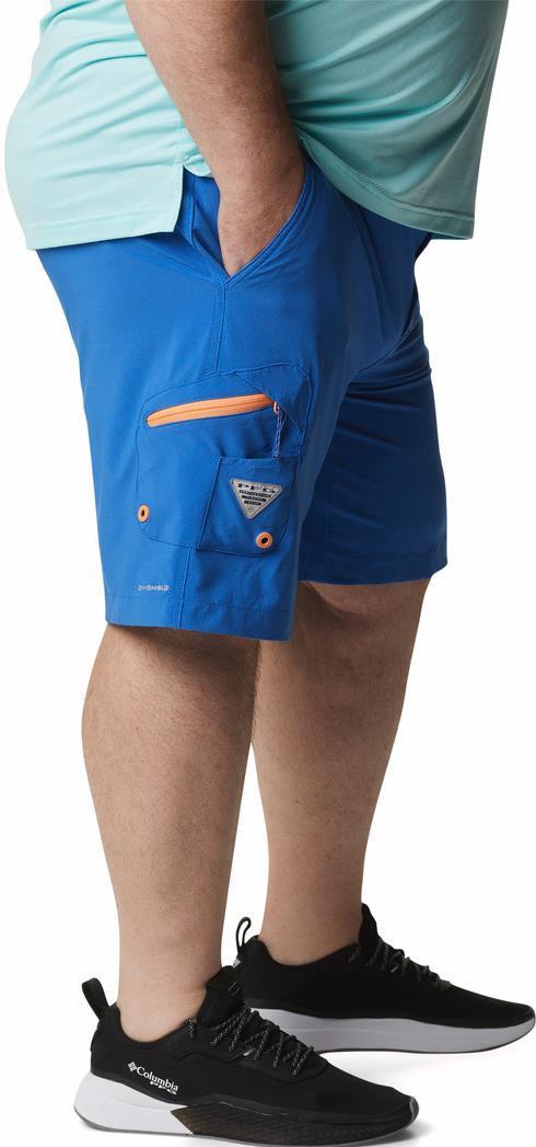Terminal Tackle Shorts, 10" Inseam, Extended - Mens - Vivid Blue / Bright Nectar 3