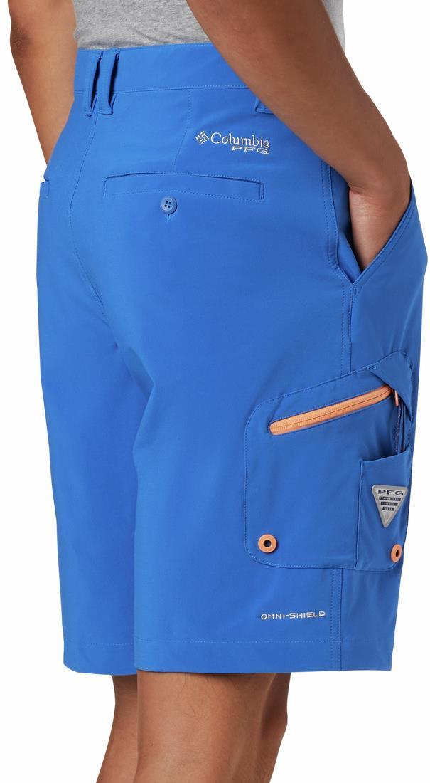 Terminal Tackle Shorts, 10" Inseam - Mens - Vivid Blue / Bright Nectar 4