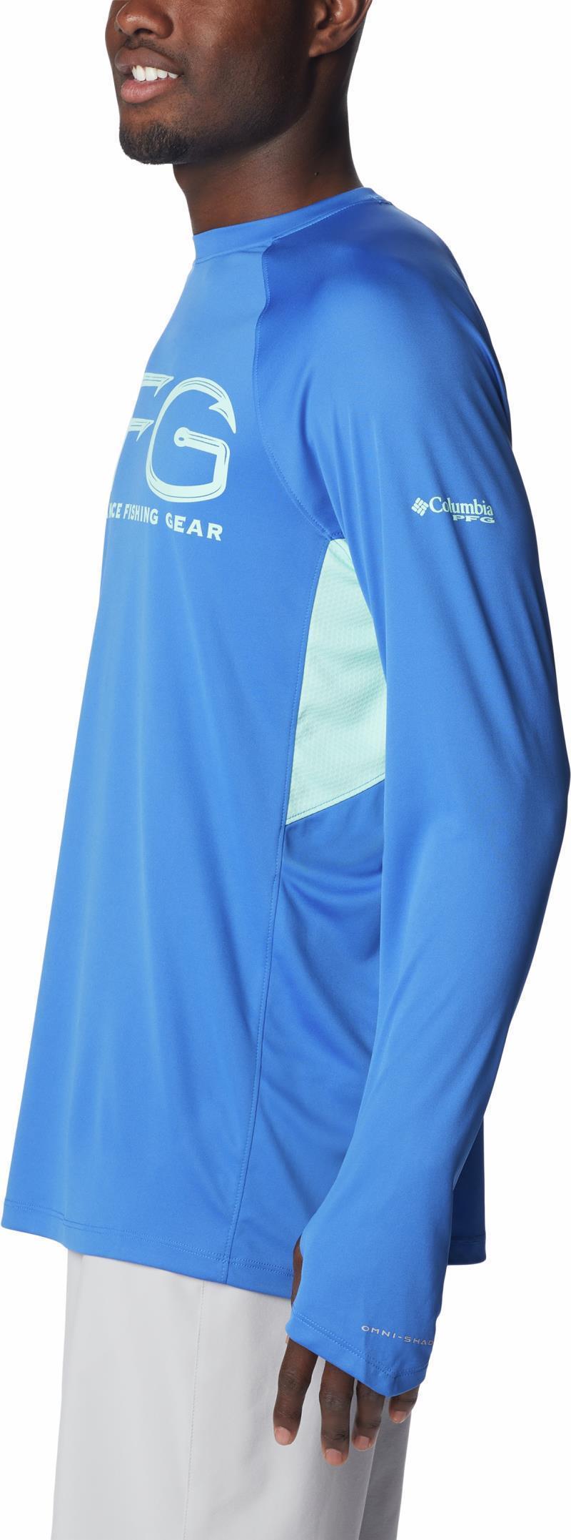 Terminal Tackle Vent LS - Mens - Vivid Blue / Gulf Stream 4