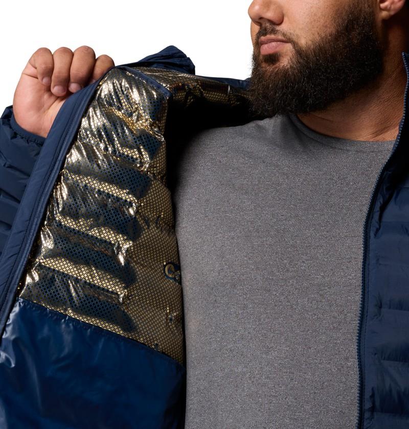Terwilliger Trail Heat Seal Hooded Jacket, Extended - Mens - collegiate navy 1