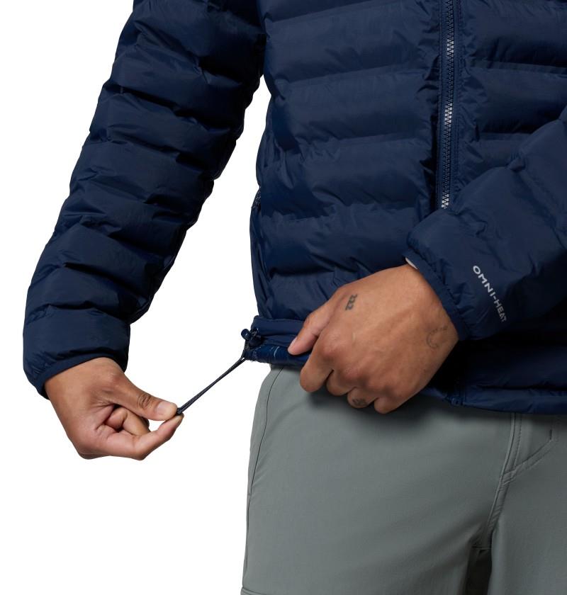 Terwilliger Trail Heat Seal Hooded Jacket - Mens - collegiate navy 1