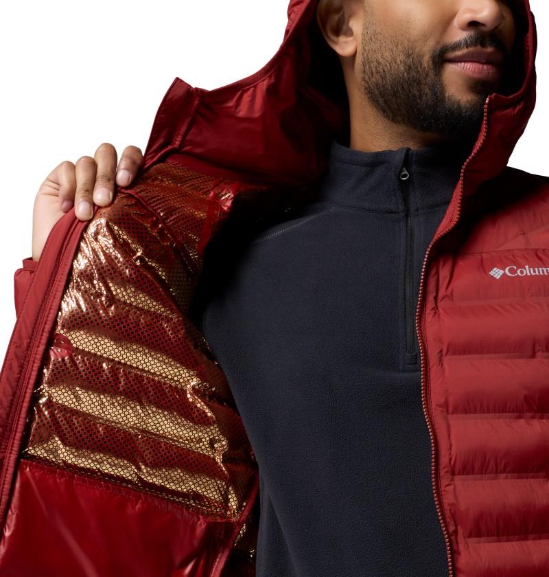 Terwilliger Trail Heat Seal Hooded Jacket - Mens - red oxide 1