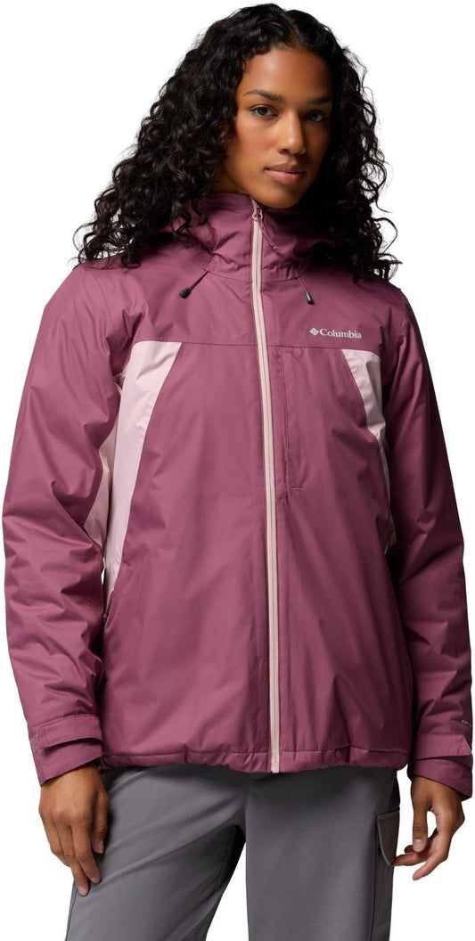 Terwilliger Trail Heat Seal Hooded Jacket - Womens - antique mauve 1