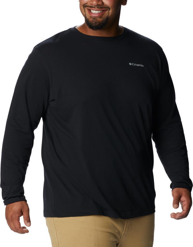 Thistletown Hills LS Crew, Extended - Mens - Black 3