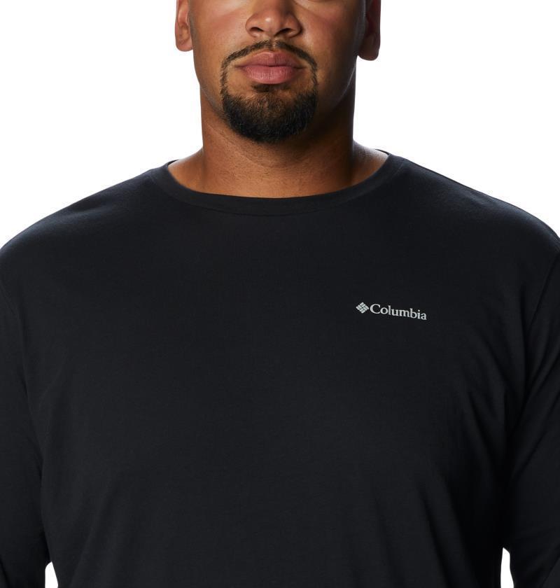 Thistletown Hills LS Crew, Extended - Mens - Black 5