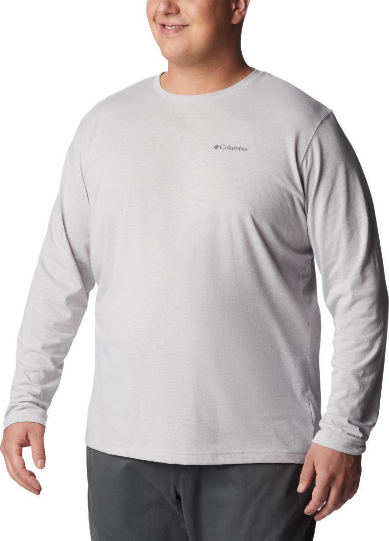 Thistletown Hills LS Crew, Extended - Mens - Columbia Grey Heather 3