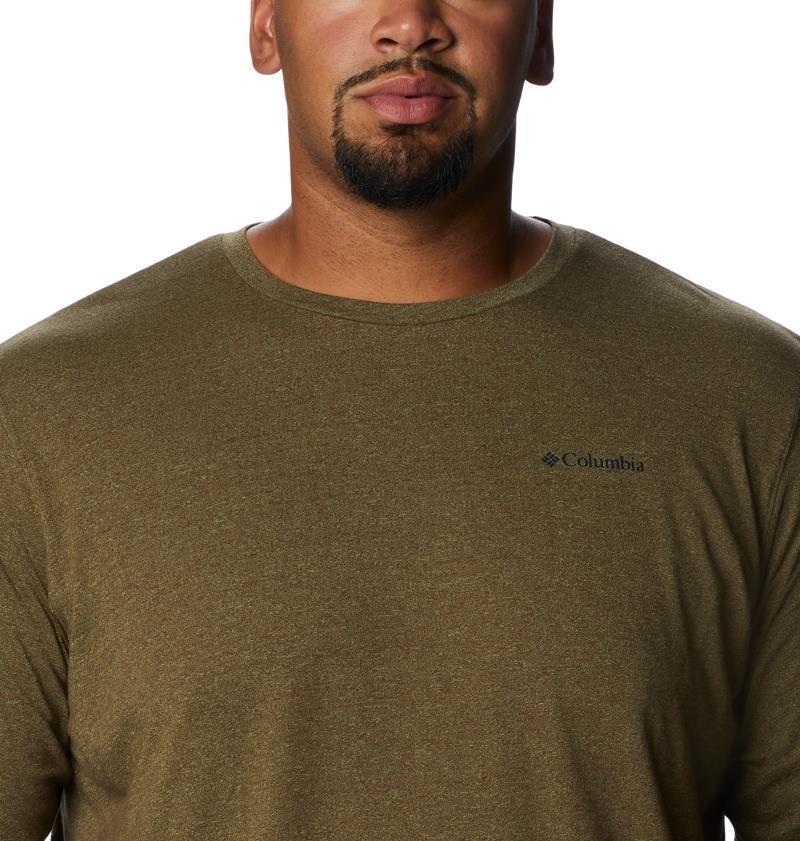 Thistletown Hills LS Crew, Extended - Mens - Cordovan Heather 5