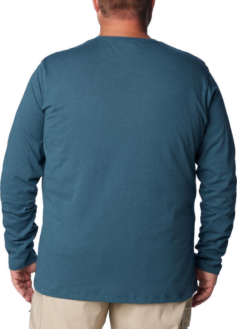 Thistletown Hills LS Crew, Extended - Mens - Night Wave Heather 2