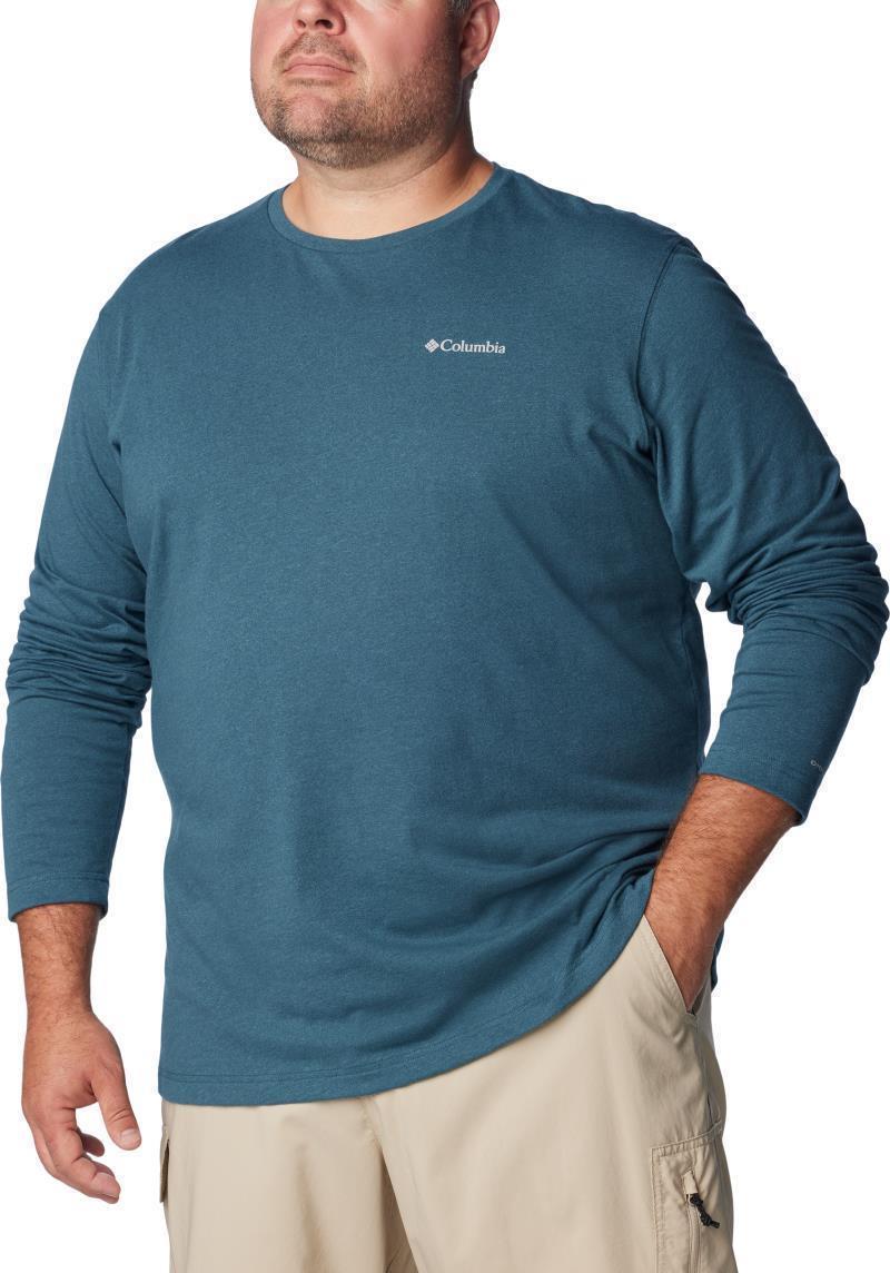 Thistletown Hills LS Crew, Extended - Mens - Night Wave Heather 3