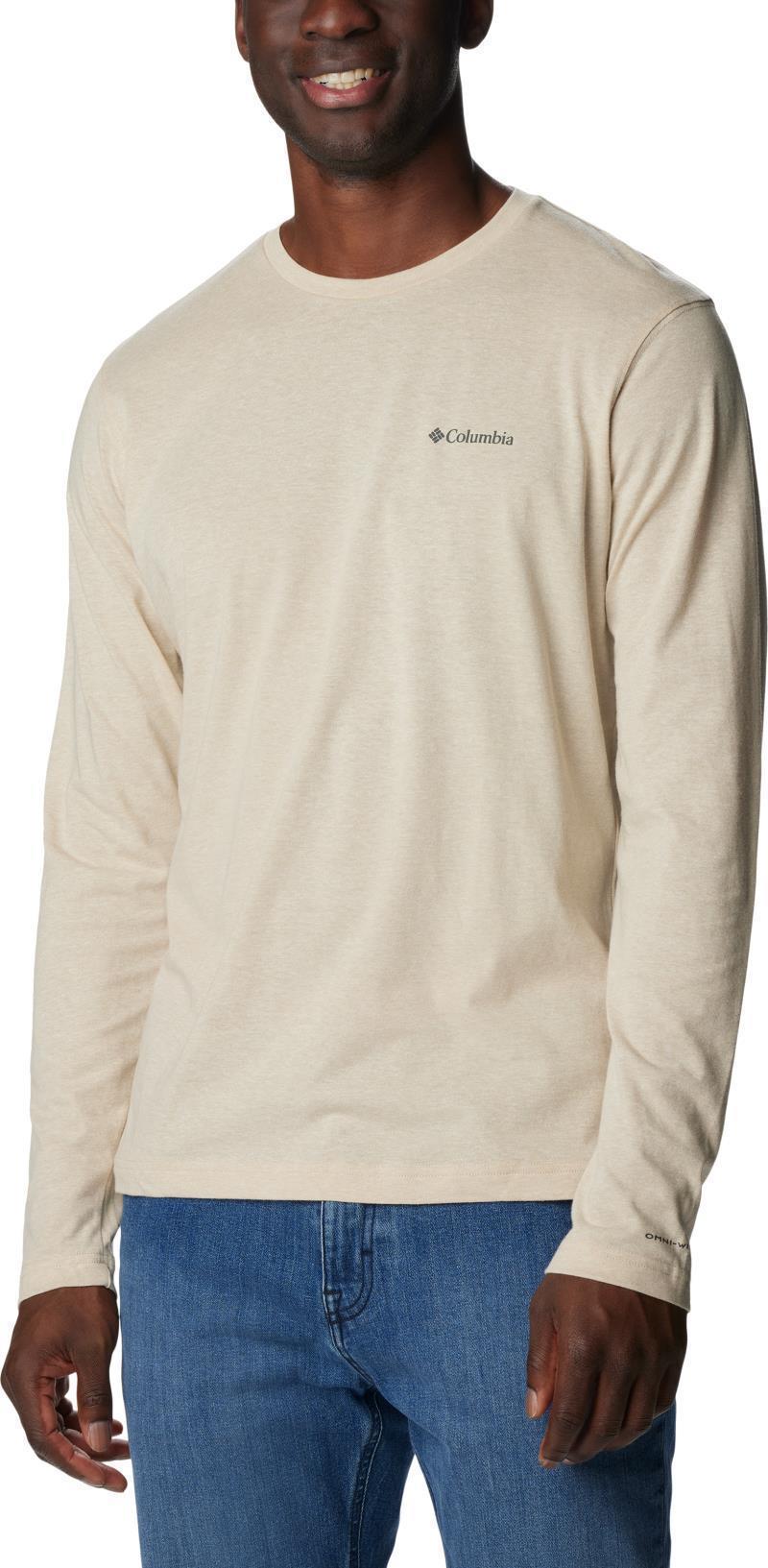 Thistletown Hills LS Crew - Mens - Ancient Fossil Heather 3