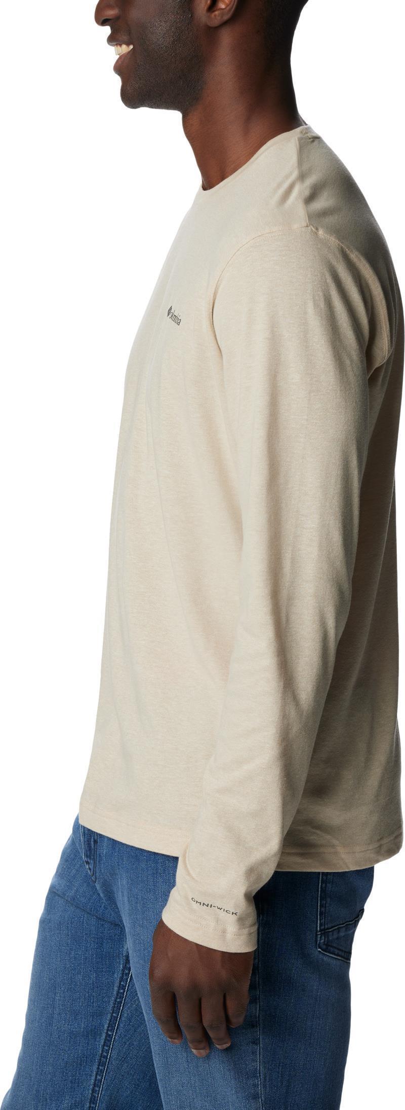 Thistletown Hills LS Crew - Mens - Ancient Fossil Heather 4